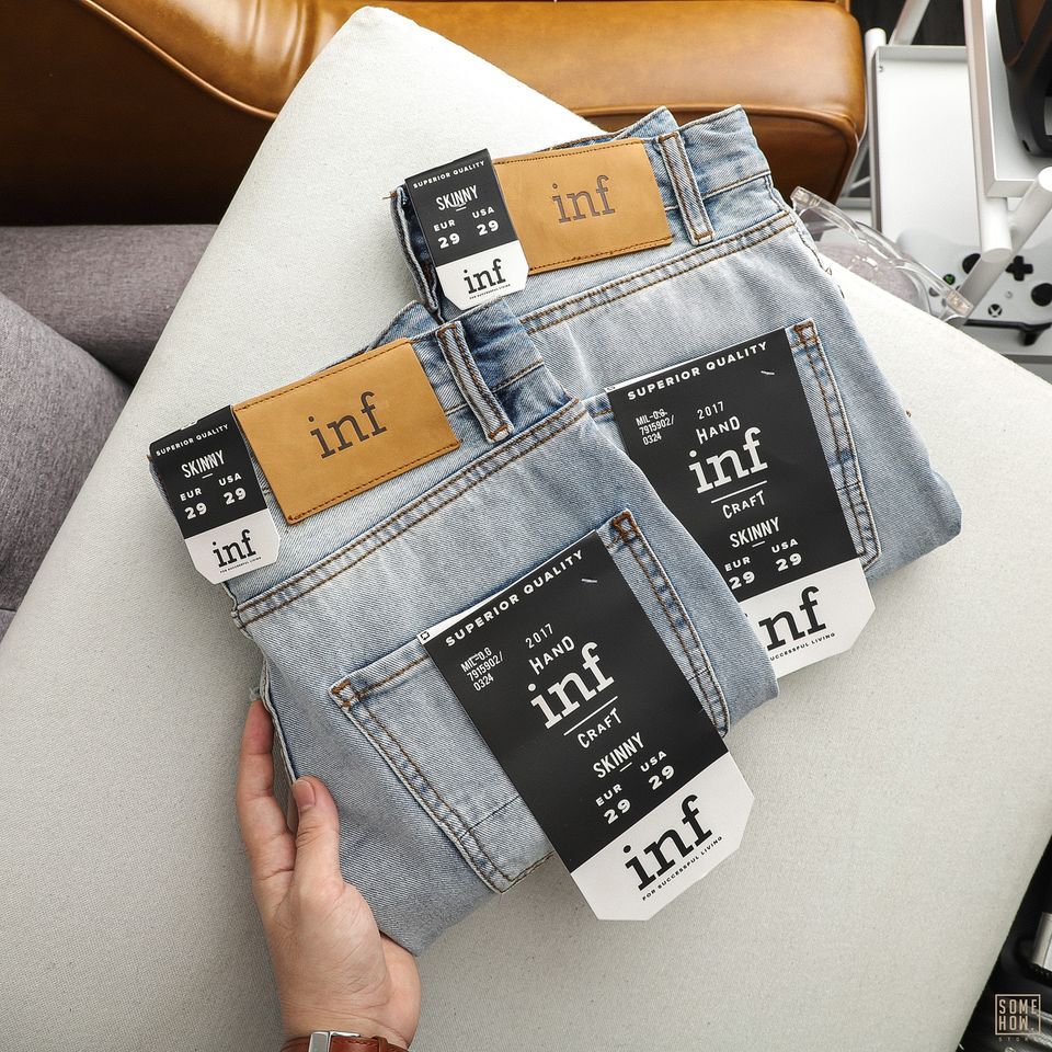 Short Jean Inf Bạc Wash
