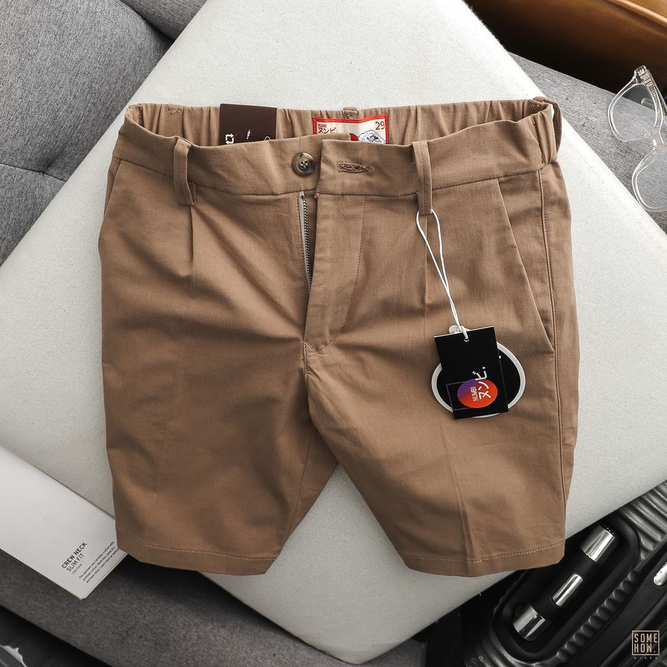 Short Numbi Kaki Lưng Thun 4M