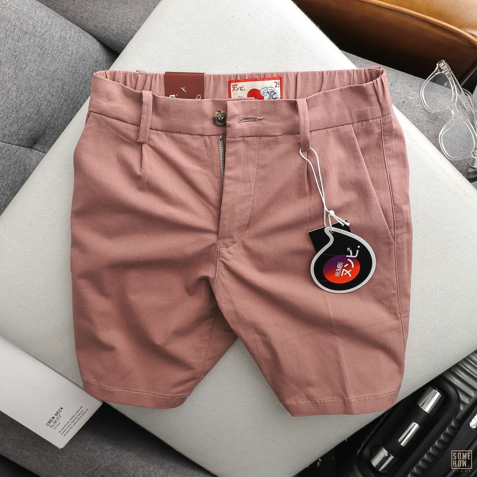 Short Numbi Kaki Lưng Thun 4M