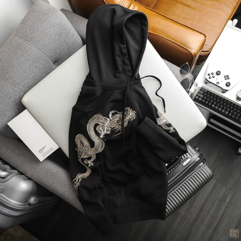 Hoodies Thêu Rồng