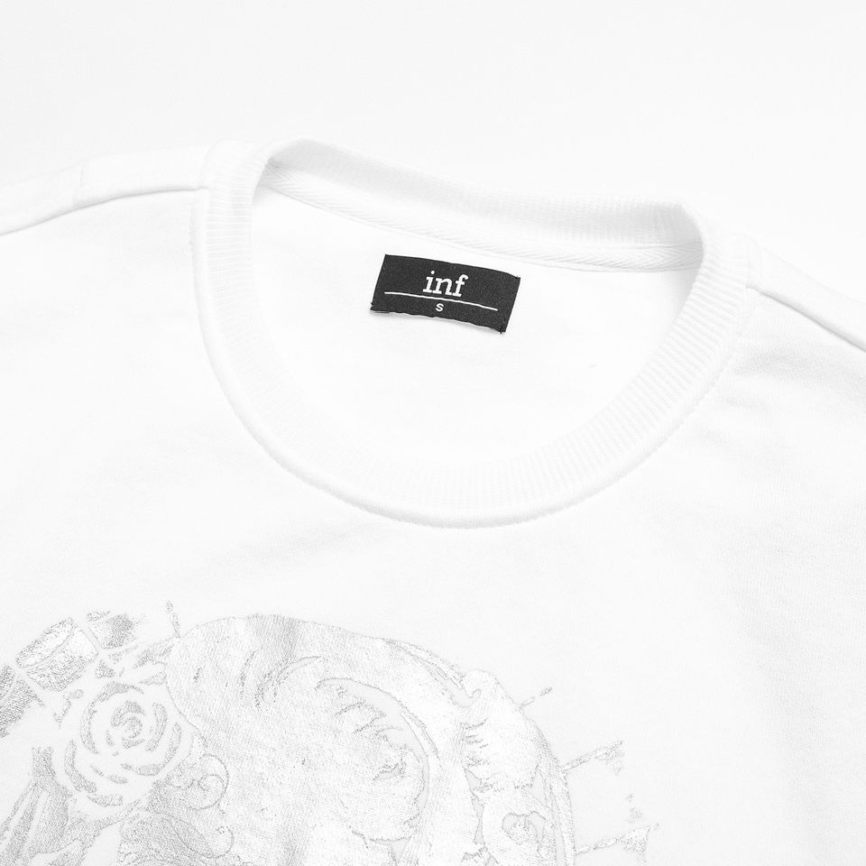Sweater Trắng INF In Girl