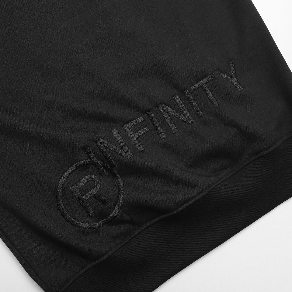 Hoodies INF Đen Thêu Gấu