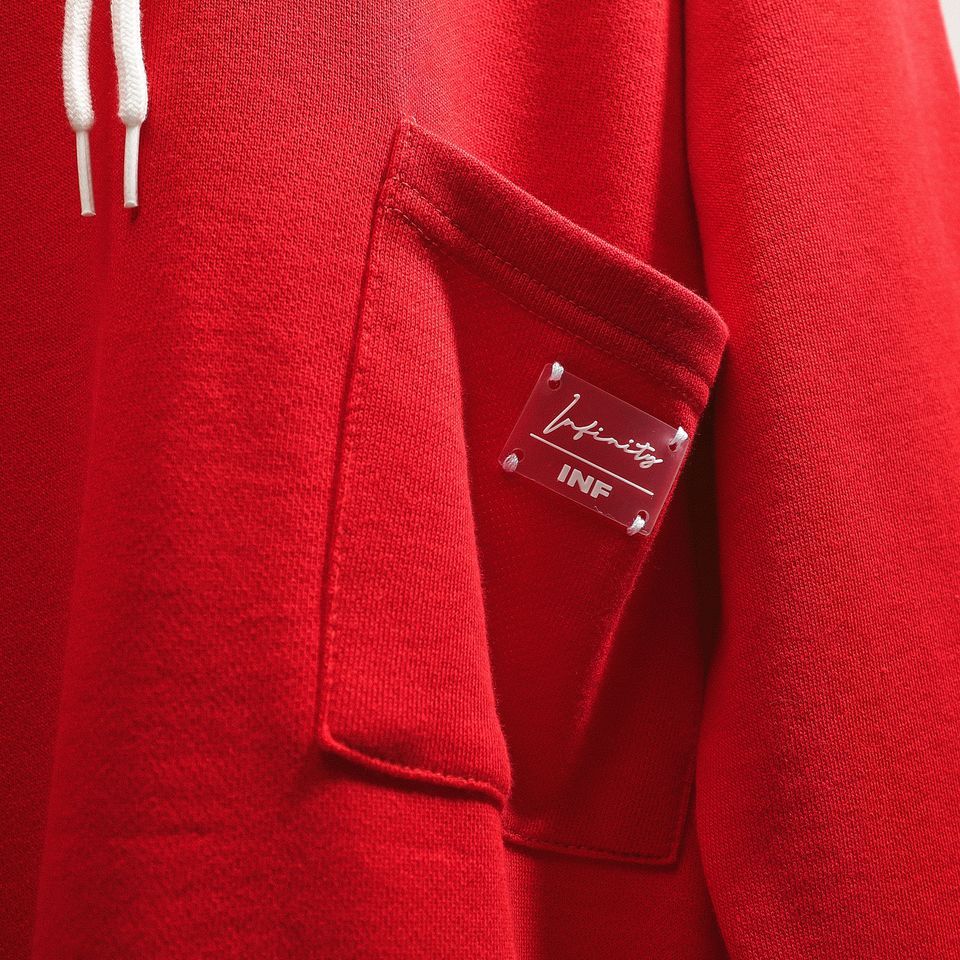 Áo Hoodies INF Đỏ