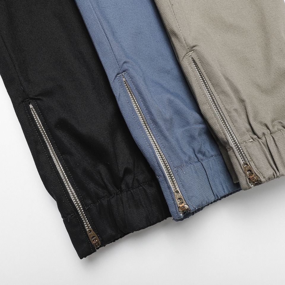 Jogger Numbi Kaki Zipper 3M