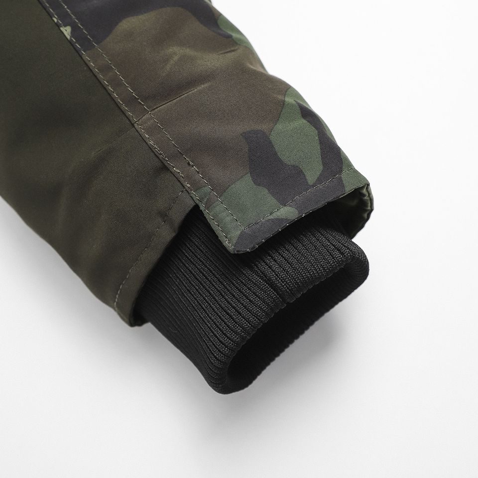 Khoác Phao Camo 2 Túi
