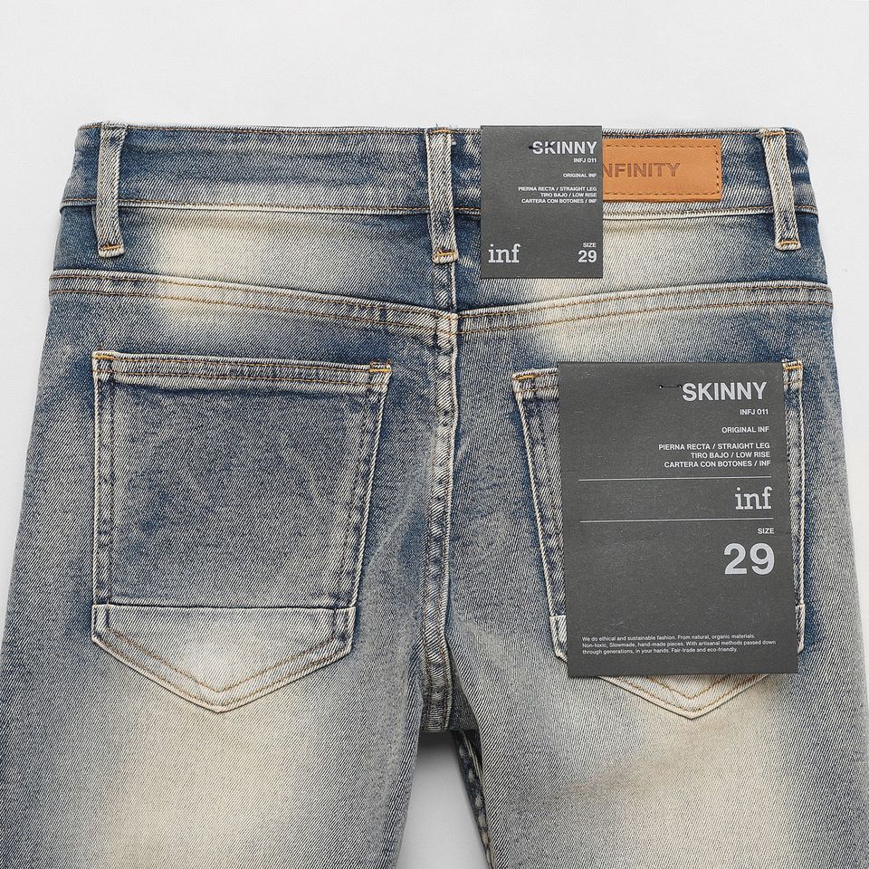 Quần Jean Inf Wash Vàng RG