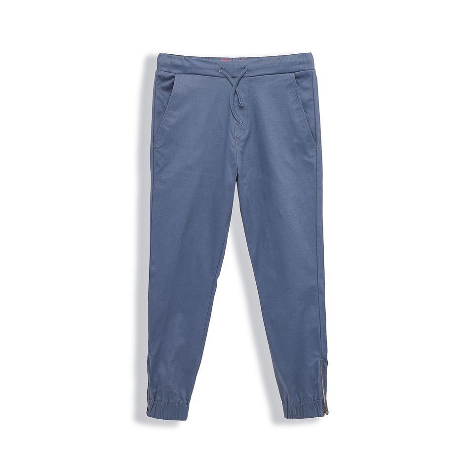 Jogger Numbi Kaki Zipper 3M