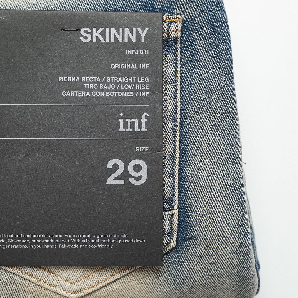 Quần Jean Inf Wash Vàng RG