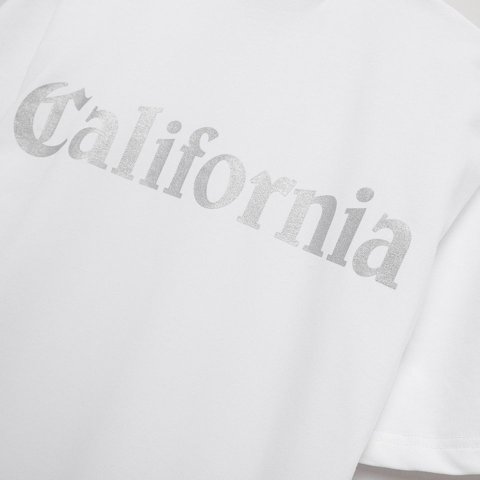 Áo Thun Inf Cali Trắng