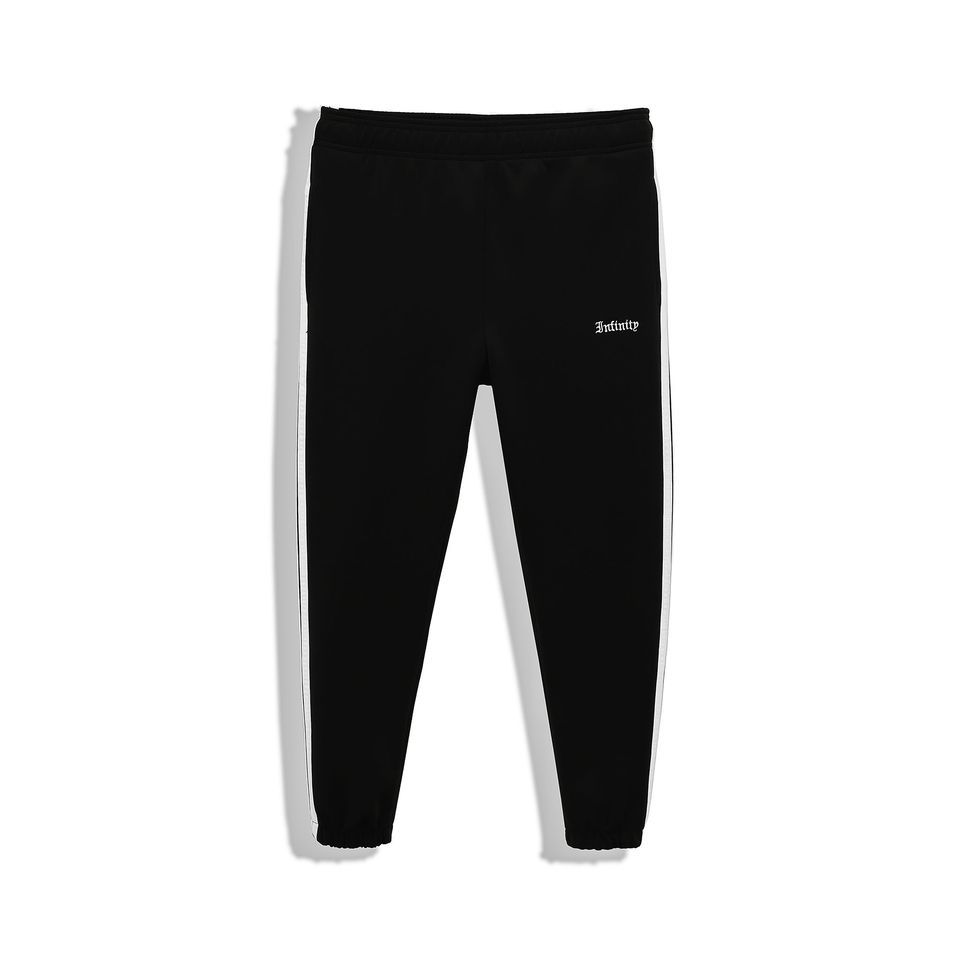 Jogger INF Sọc Trắng Thêu Chữ