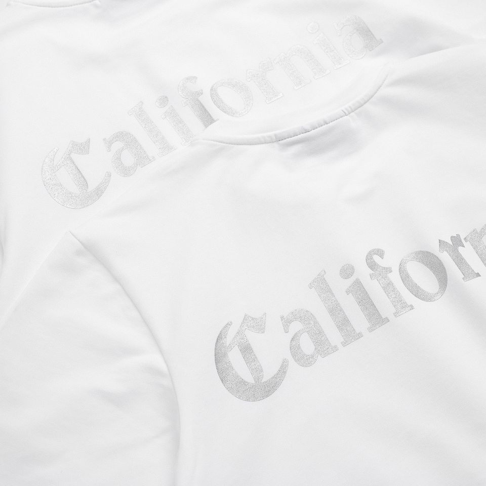 Áo Thun Inf Cali Trắng