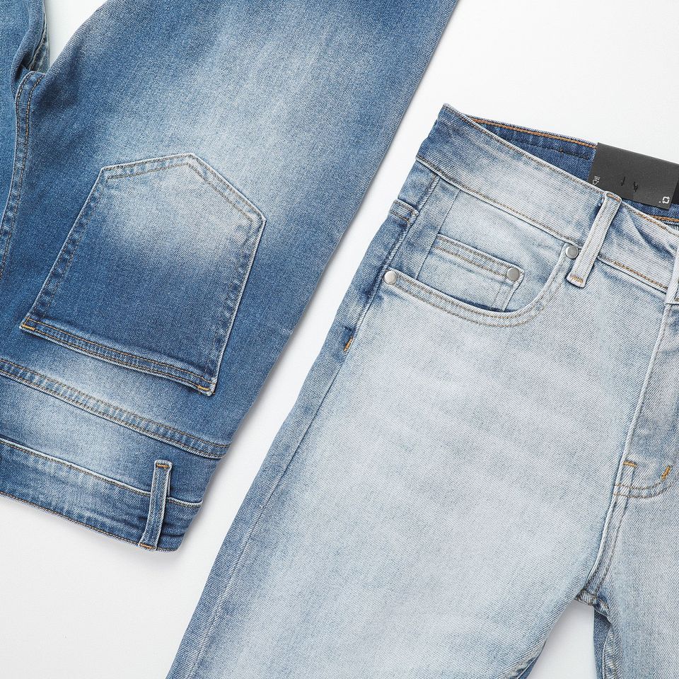 Quần Jean Inf Blue Mix