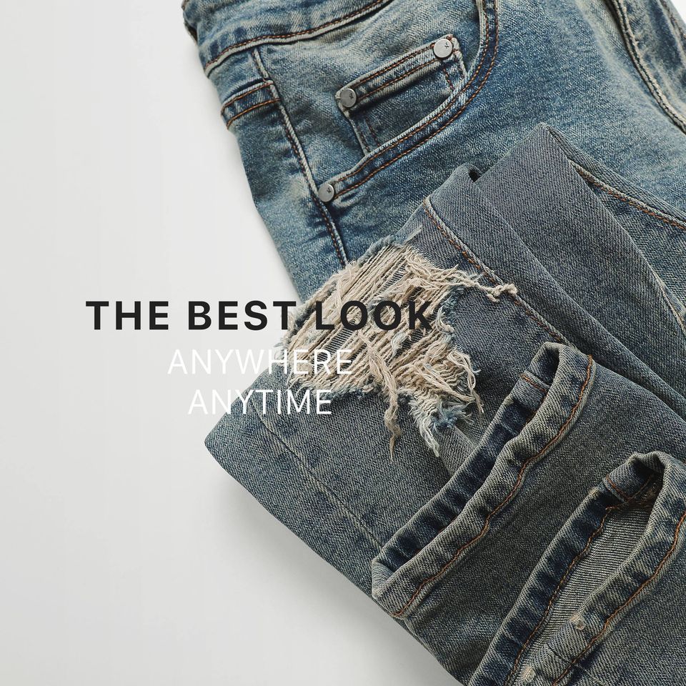 Quần Jean Inf Xanh Wash 3001