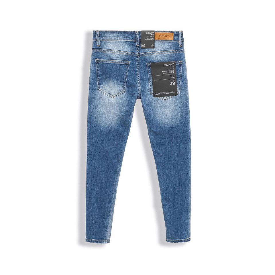 Quần Jean Inf Blue Mix