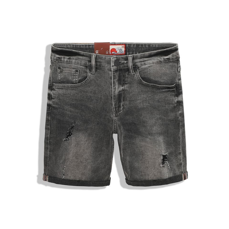 Short Numbi Jean Xắn Lai Xám