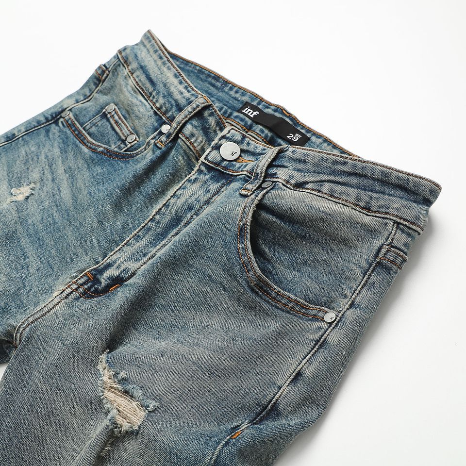 Quần Jean Inf Xanh Wash 3001