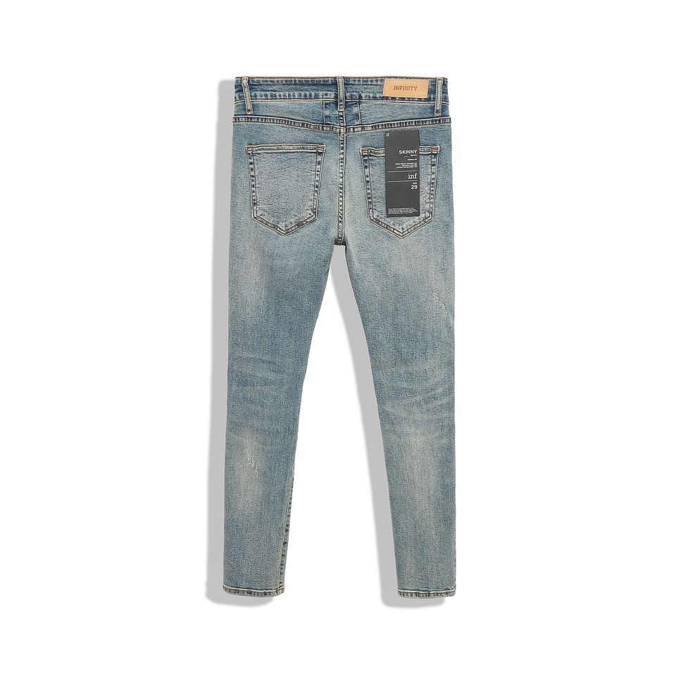 Quần Jean Inf Xanh Wash 3001