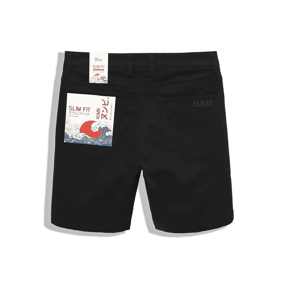Short Kaki Numbi Thêu Logo