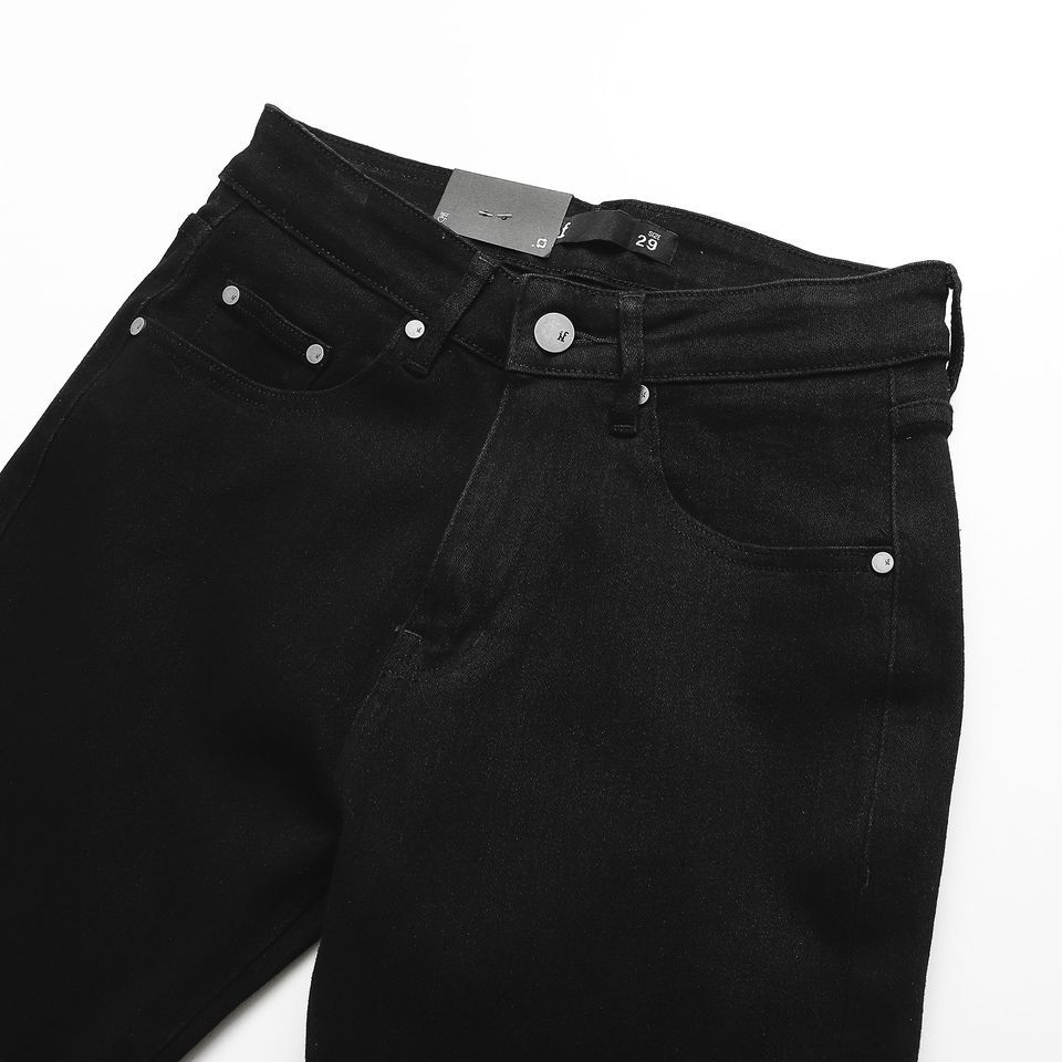 Quần Jean Inf Đen Skinny D12