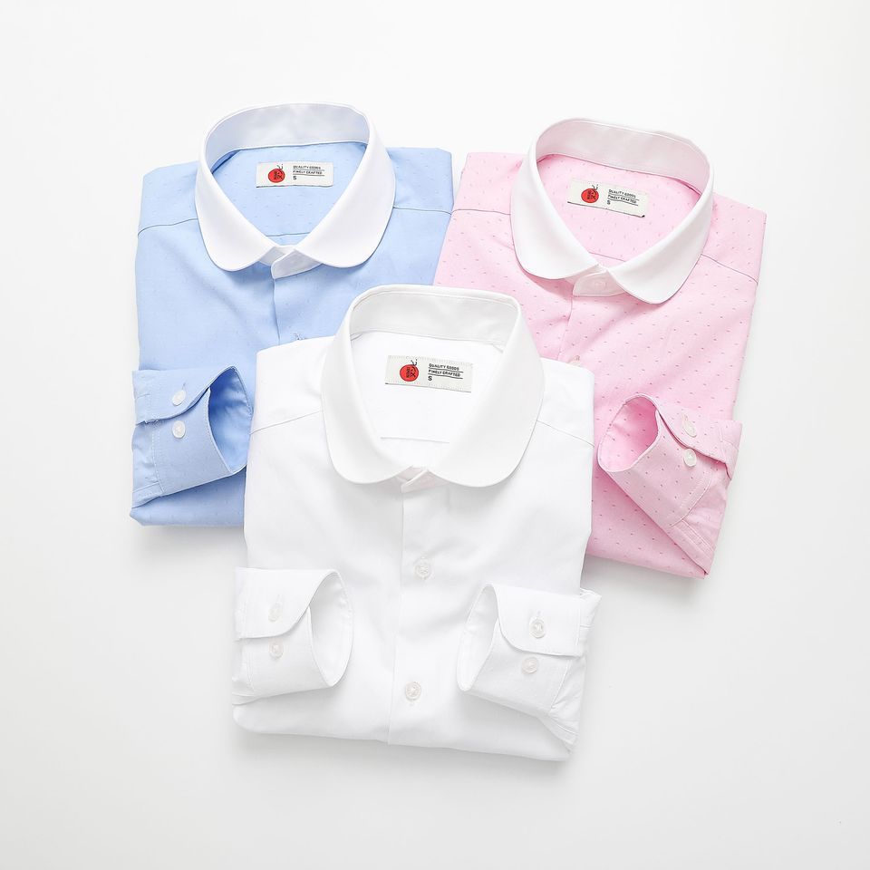 Sơ mi Numbi White Collar