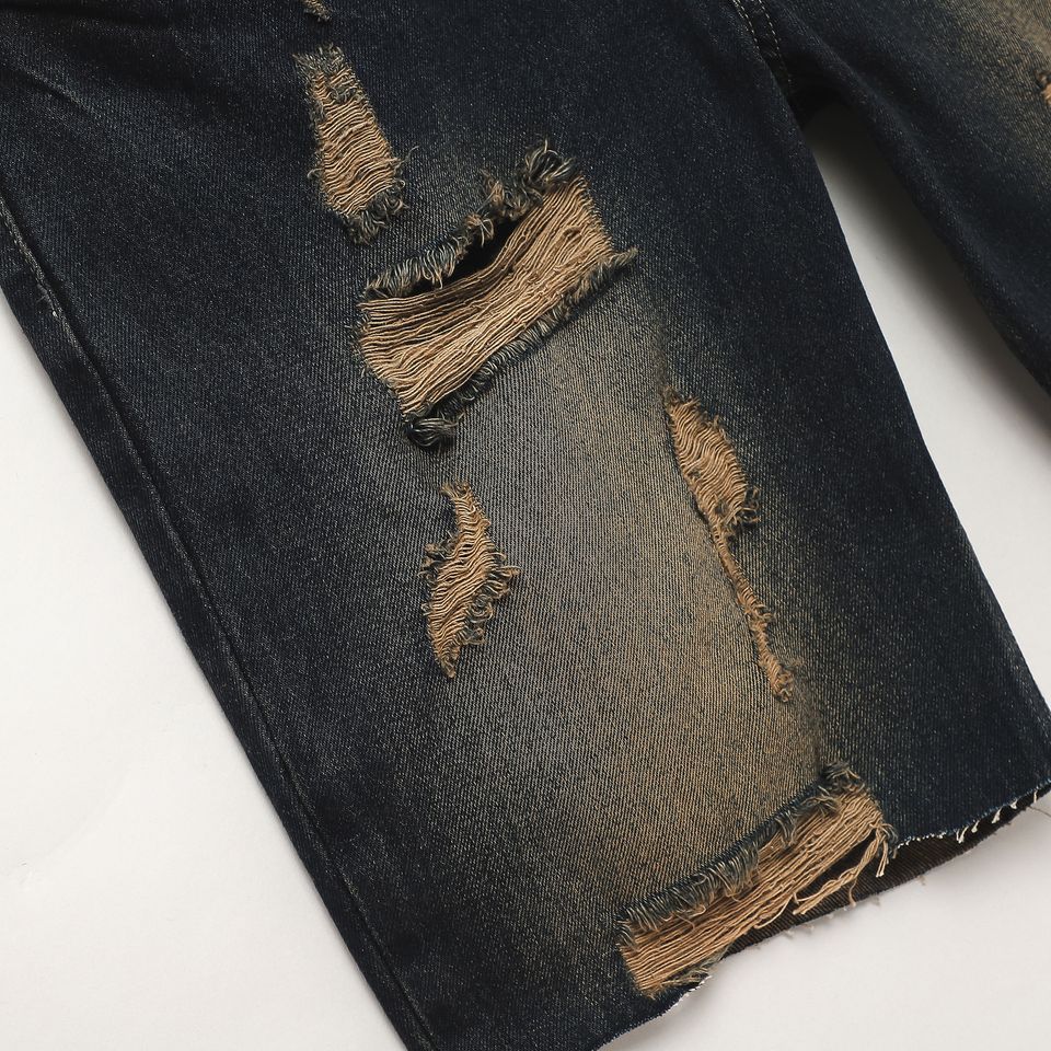 Short Jean Inf Xanh Wash 0302