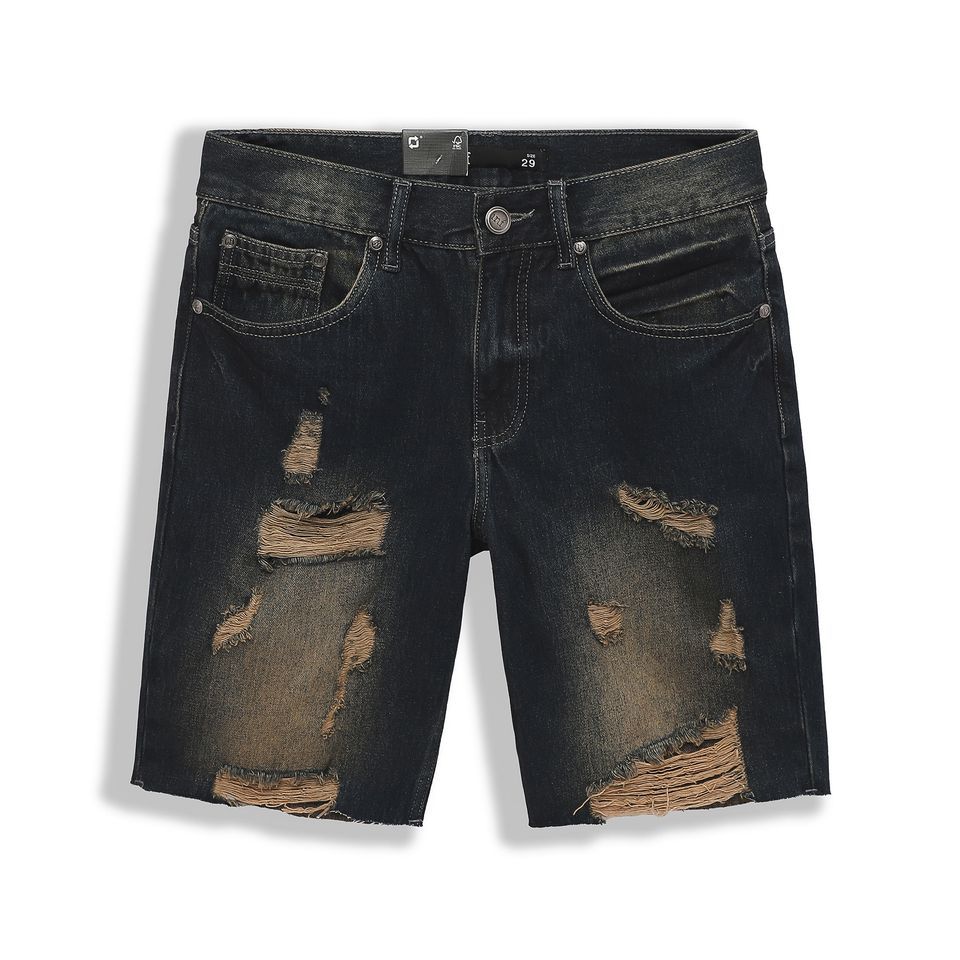 Short Jean Inf Xanh Wash 0302