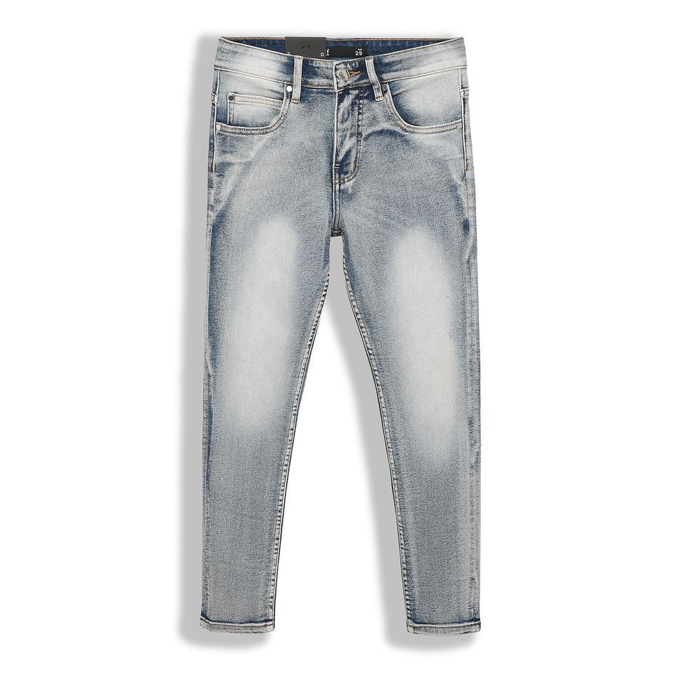 Quần Jean Inf Xám Bạc Wash