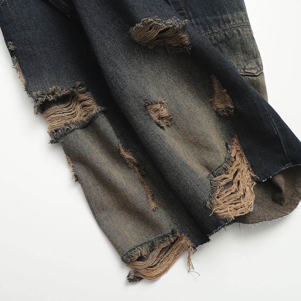 Short Jean Inf Xanh Wash 0302