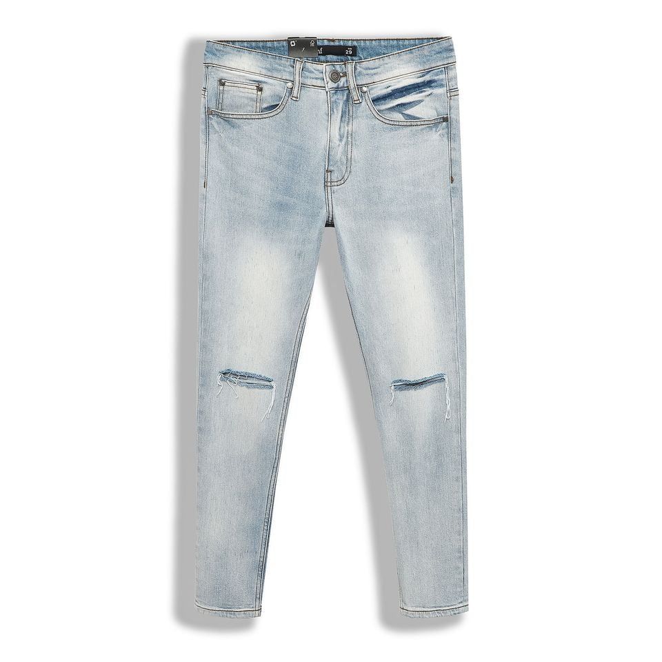 Quần Jean Inf Bạc Cut