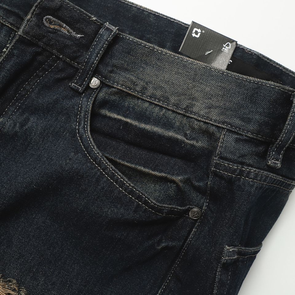 Short Jean Inf Xanh Wash 0302