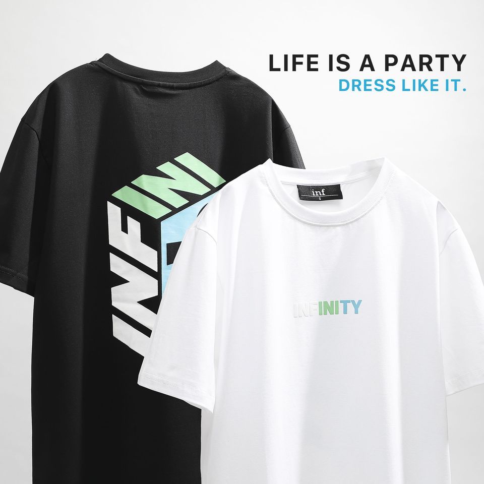 Áo Thun Inf Gradient Logo ĐT