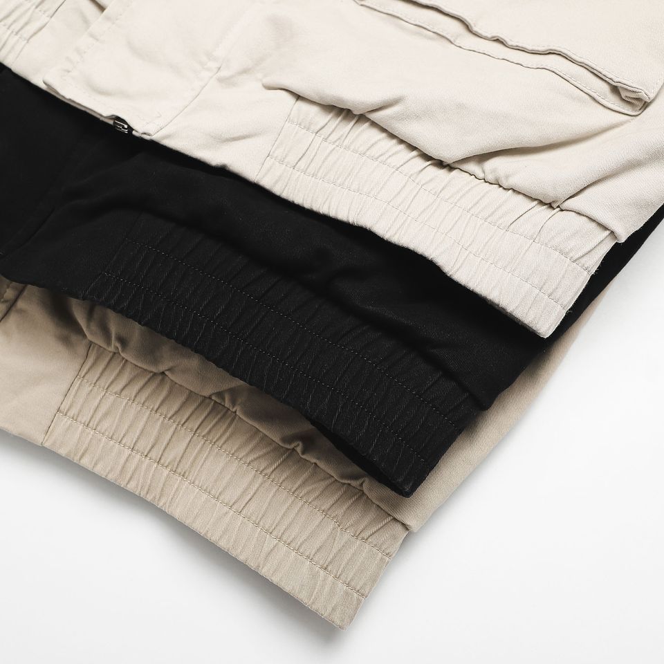 Áo Khoác Kaki INF Phối Zip