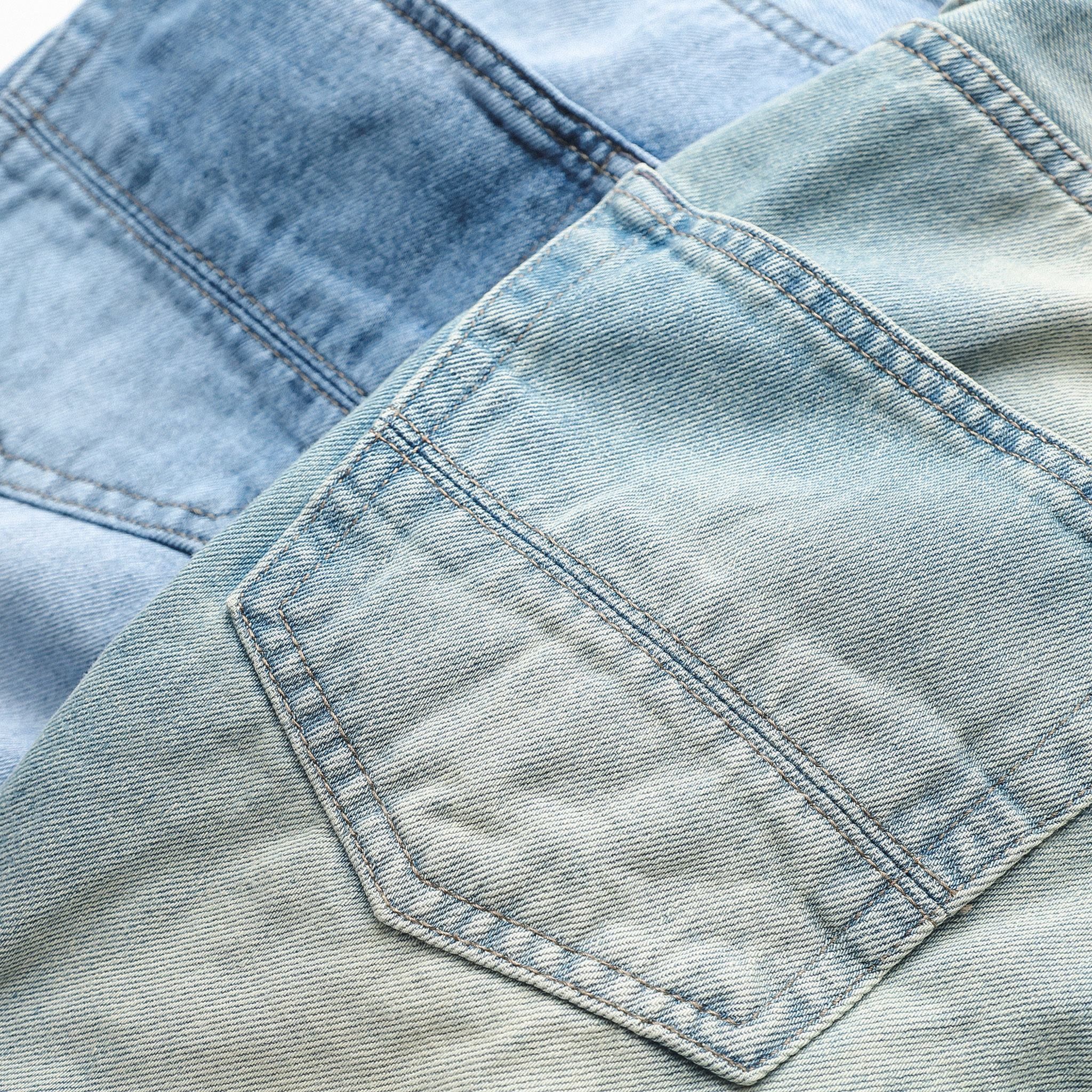 Short Jean Inf Wash Blue