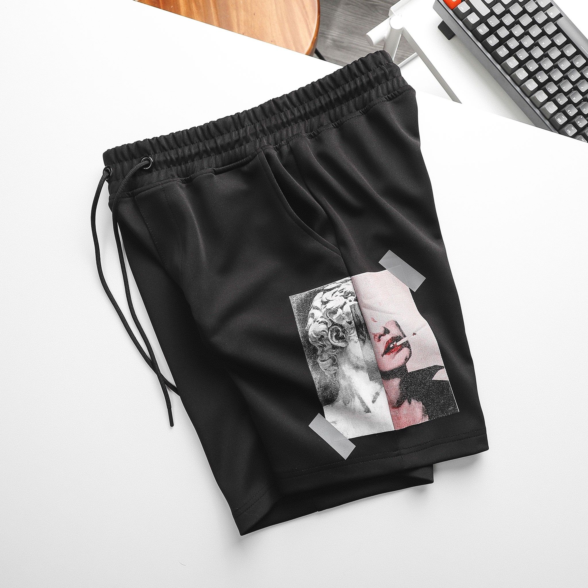 Quần Short Thun INF In Hình