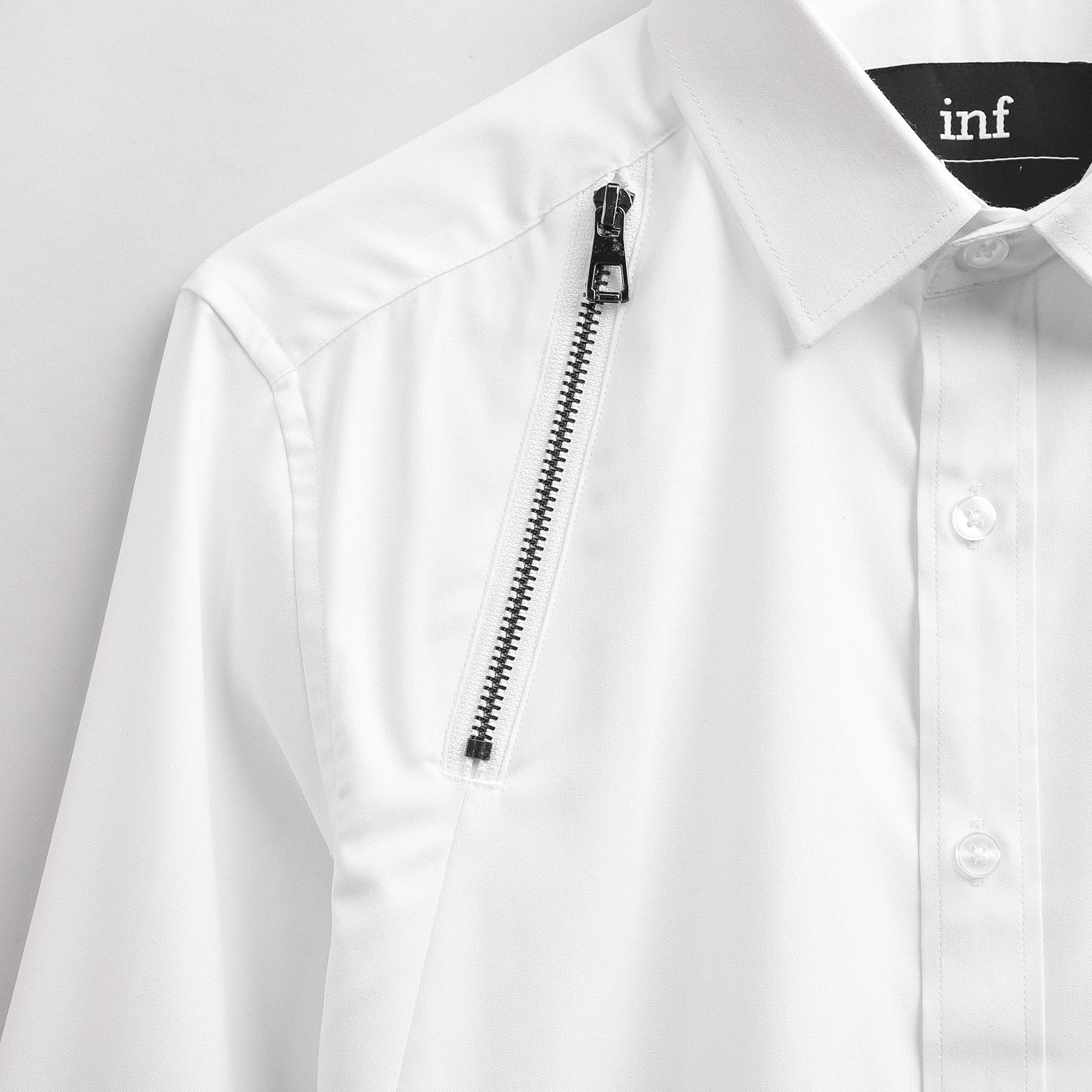 Sơ Mi INF Phối Zip