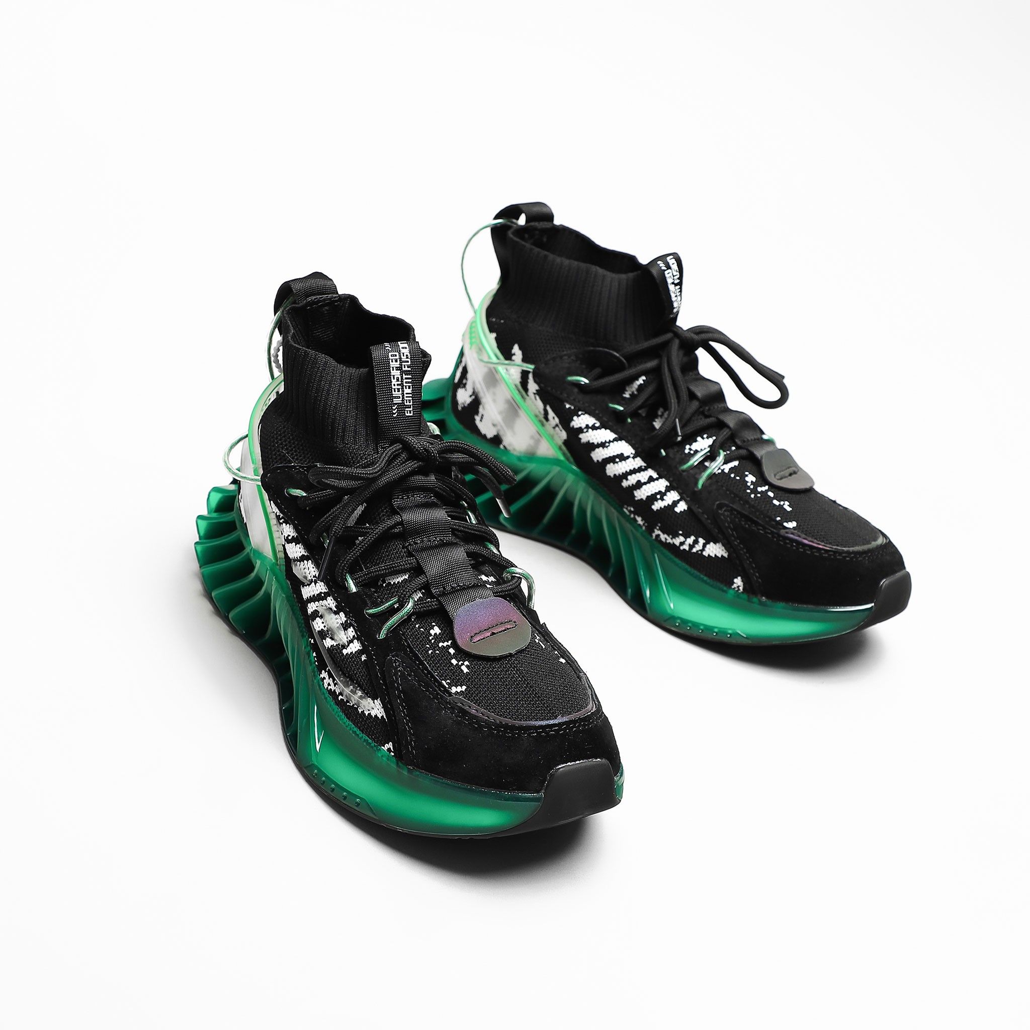 Giày A36 Green Cổ Thun