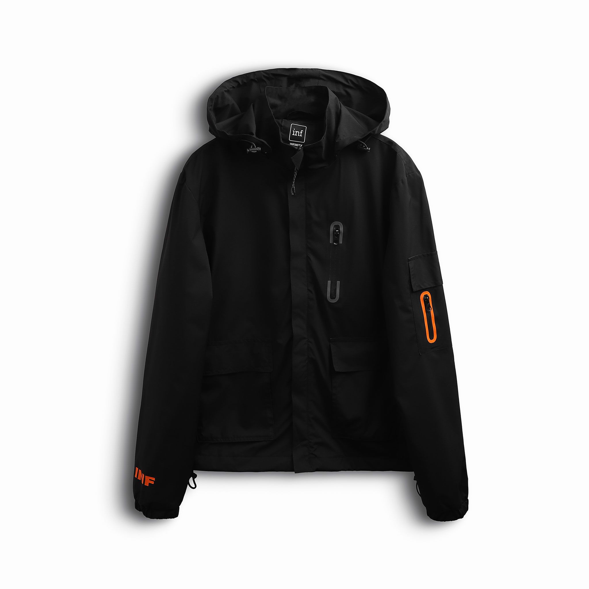 Áo Khoác Gió INF Phối Zip