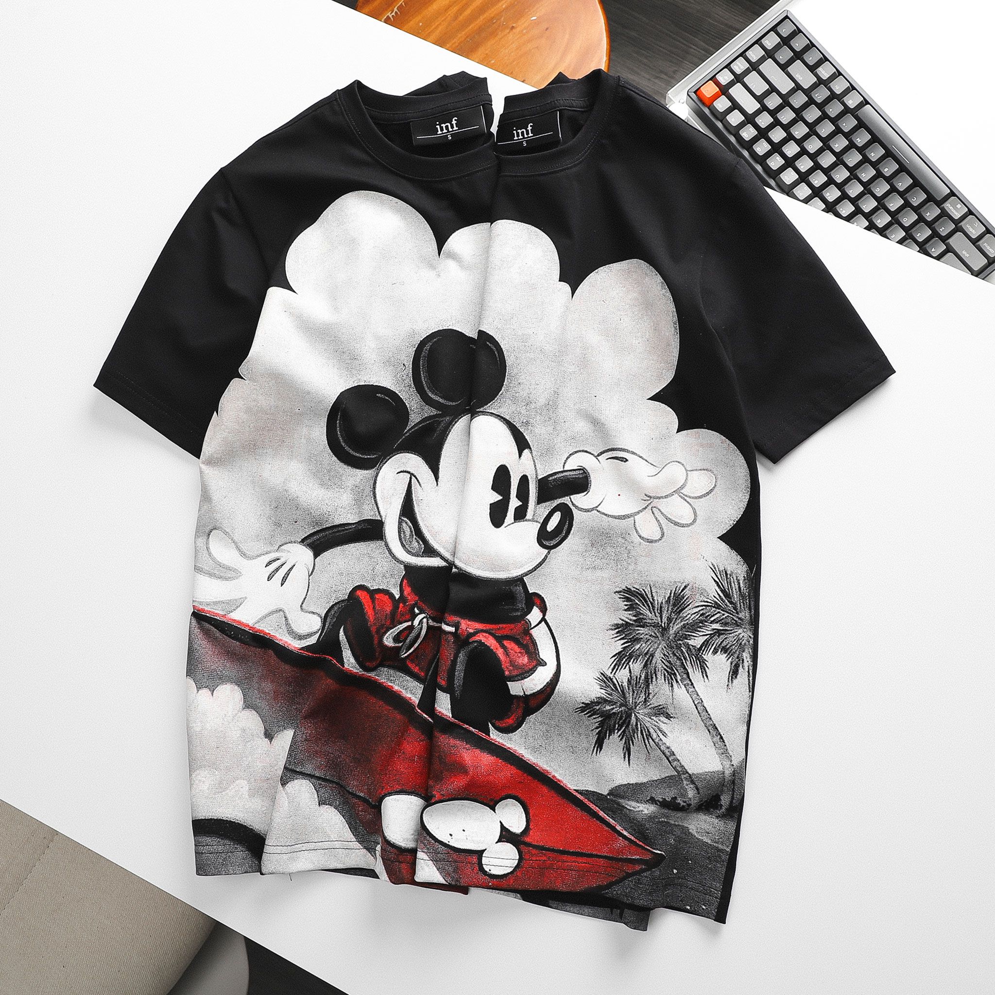 Áo Thun Inf Surfer Mickey
