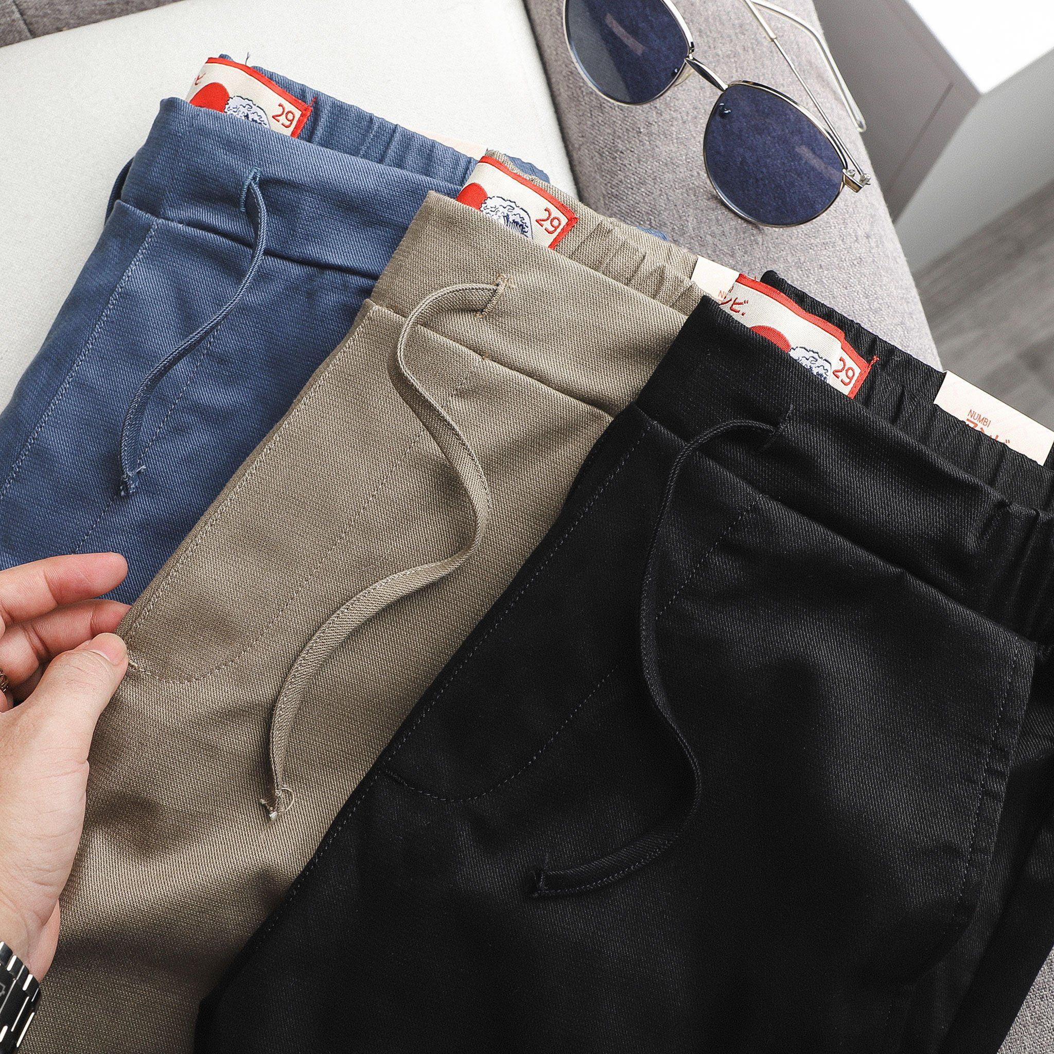 Jogger Numbi Kaki Zipper 3M