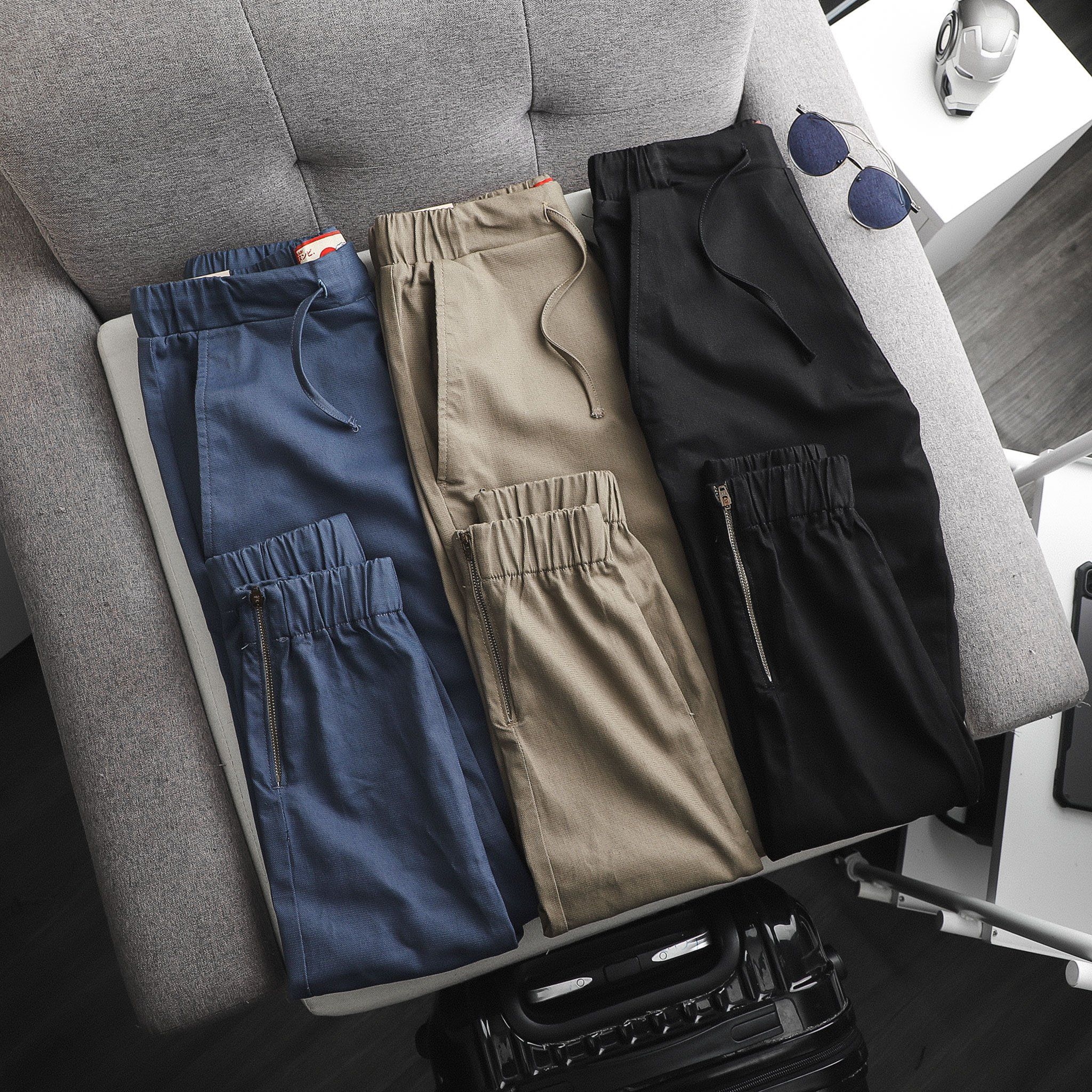 Jogger Numbi Kaki Zipper 3M