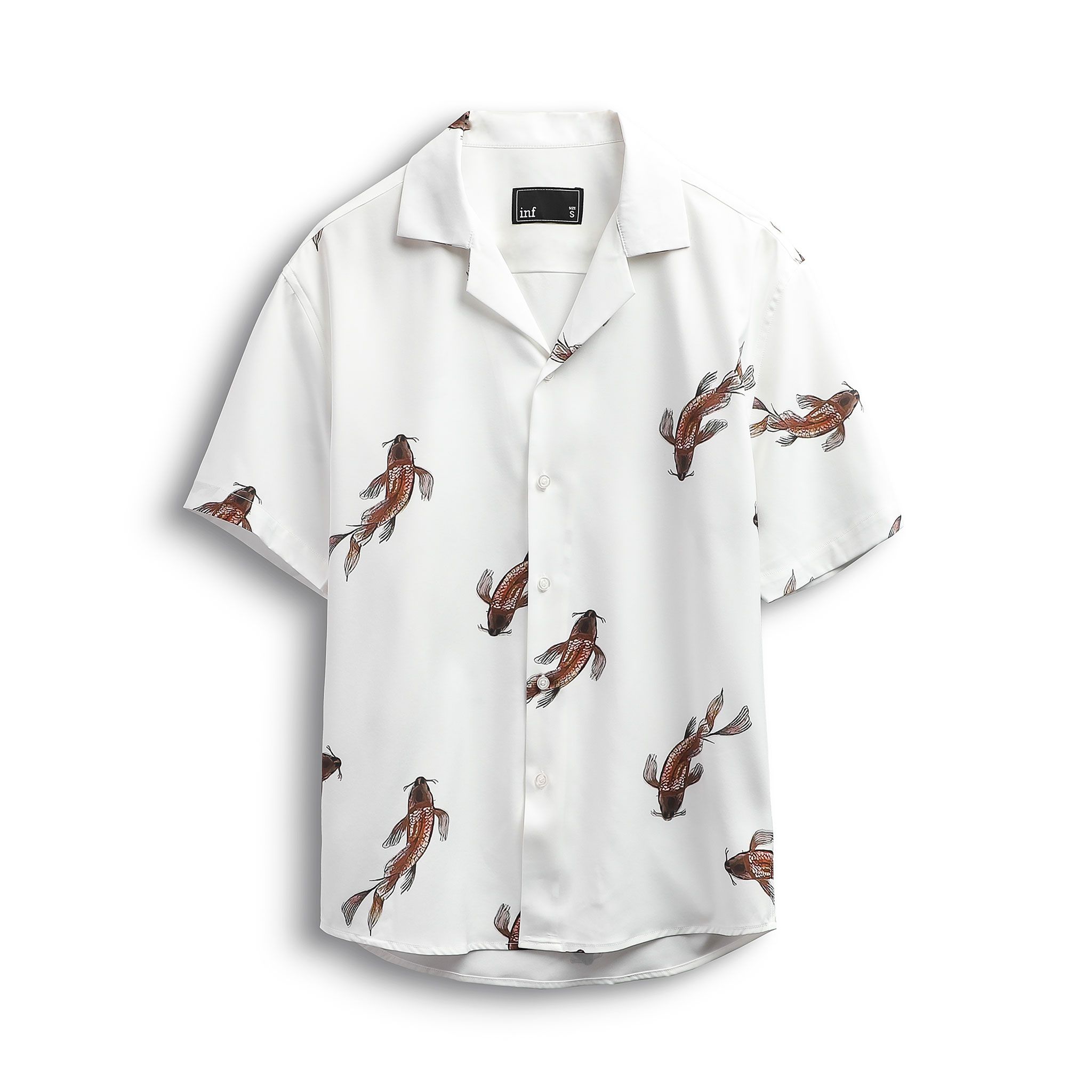 Sơ Mi Carp Print INF