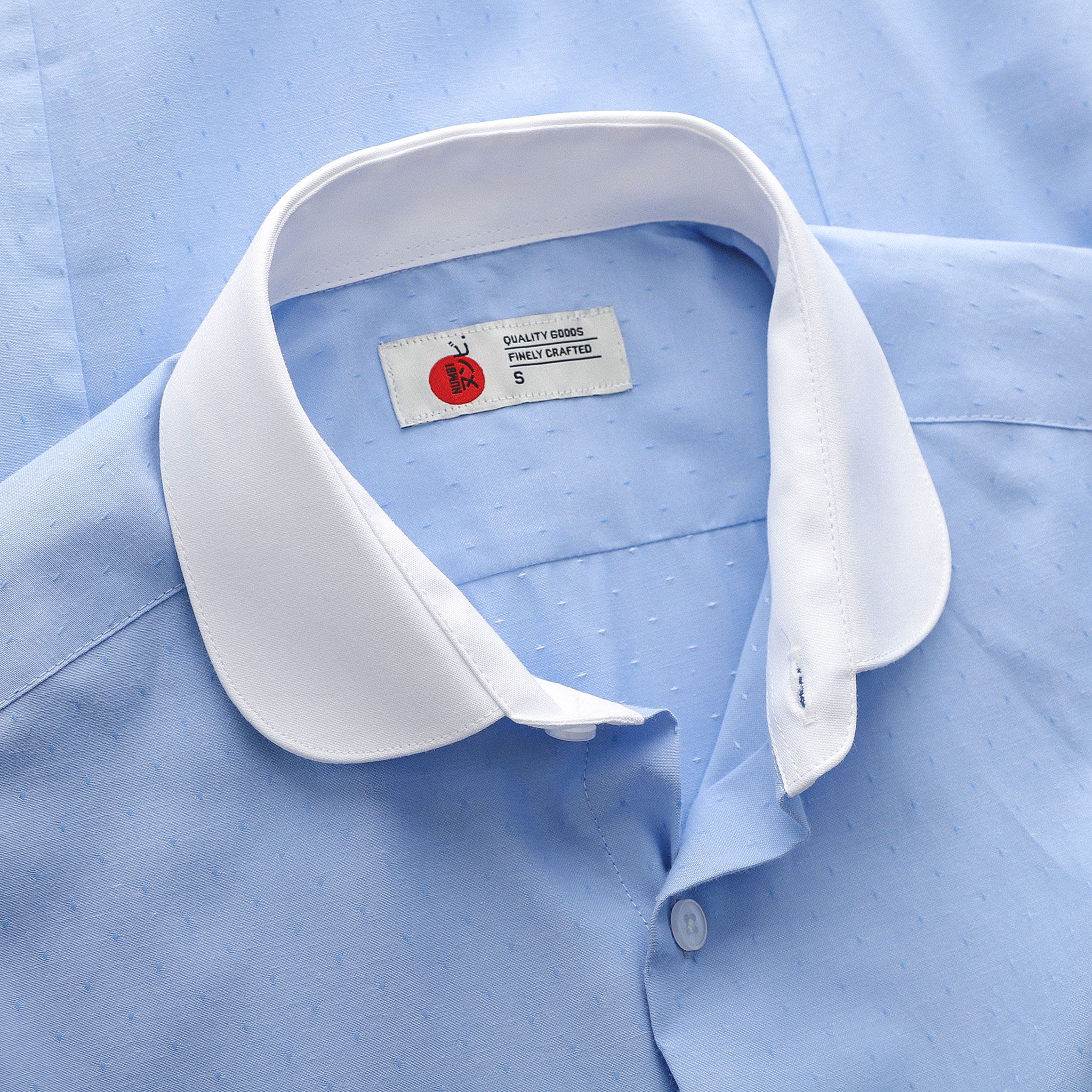 Sơ mi Numbi White Collar