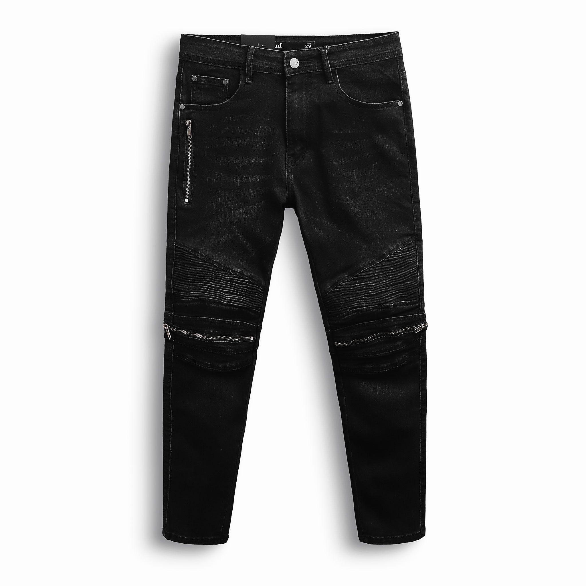 Quần Jean INF Biker Zip