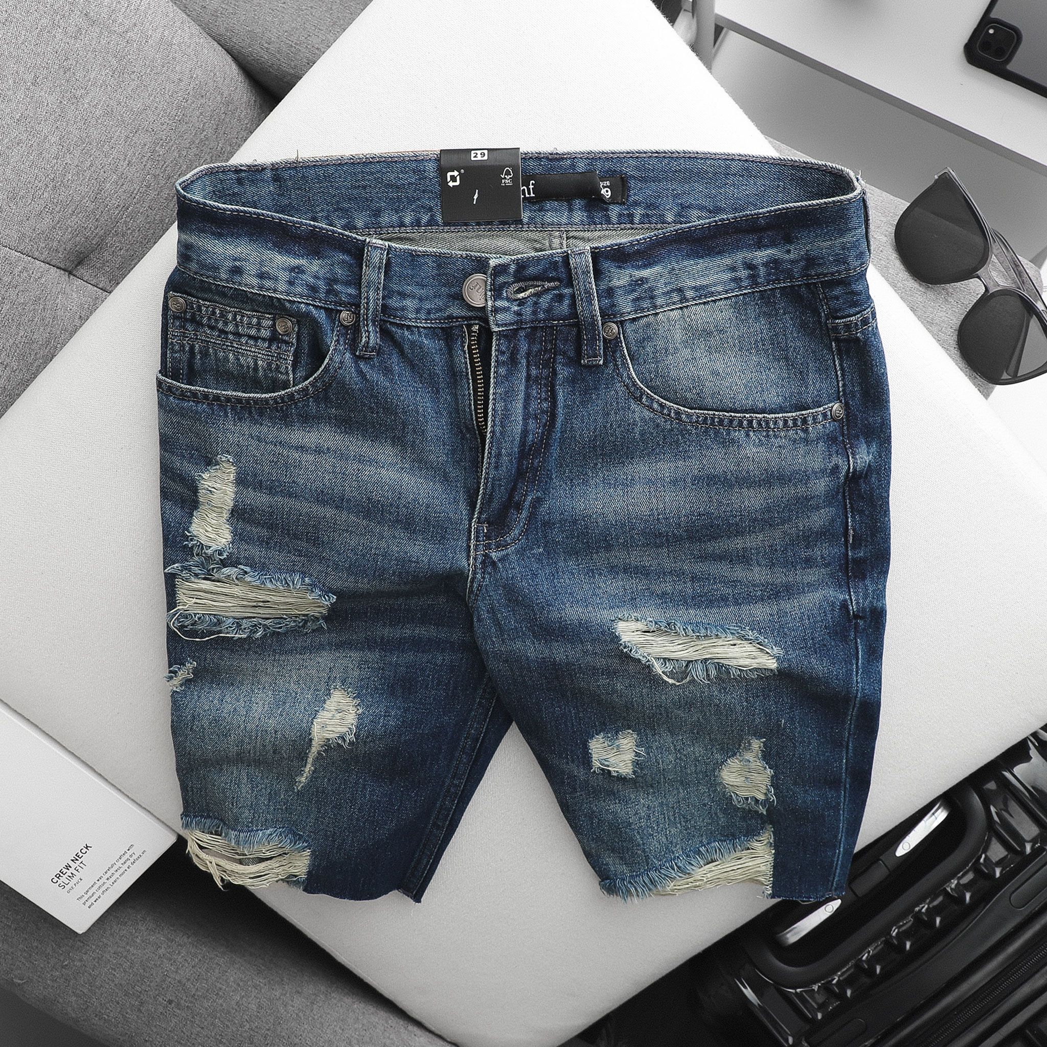 Short Inf Jean Washed Cuts 3M
