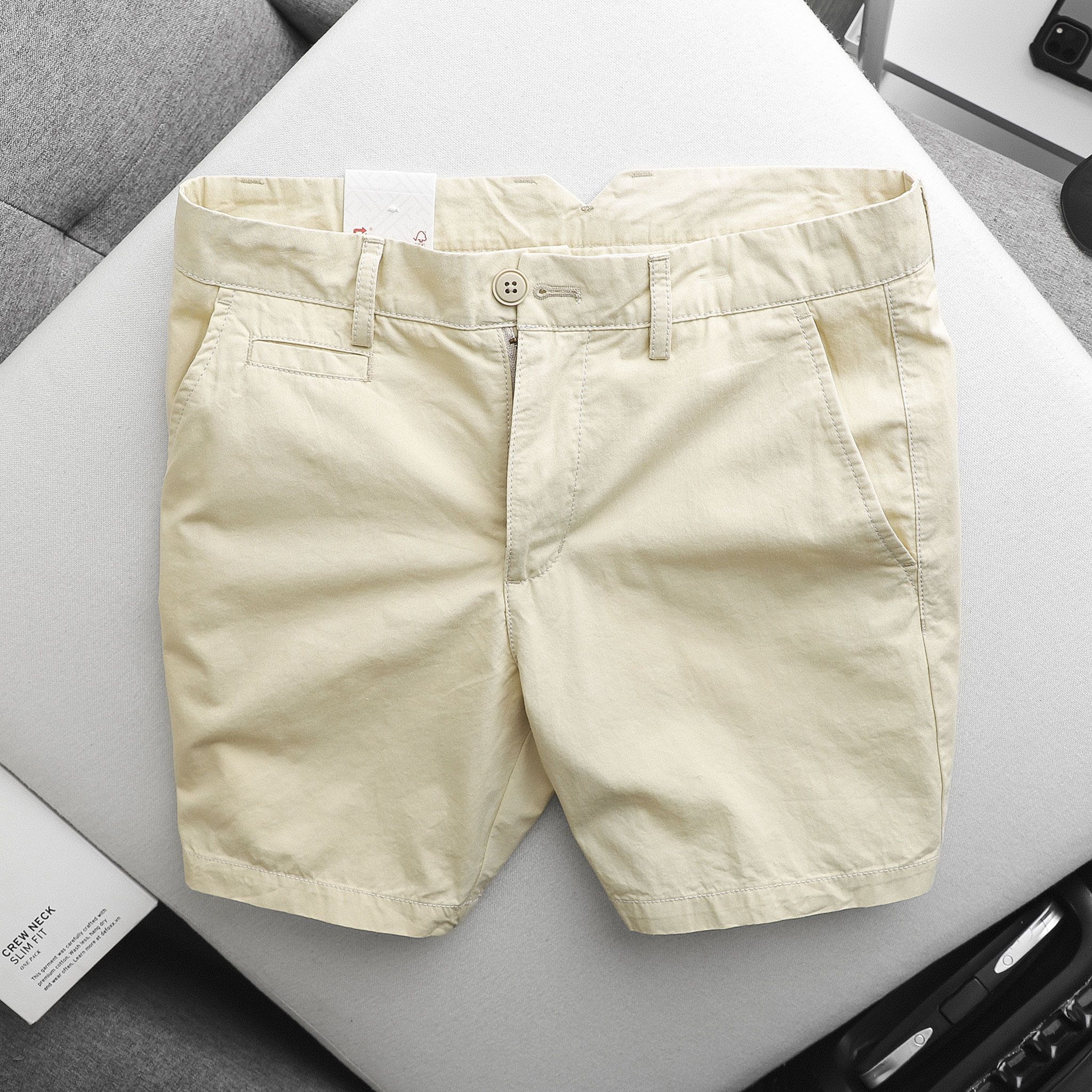 Quần Short Kaki Logo Numbi 4m
