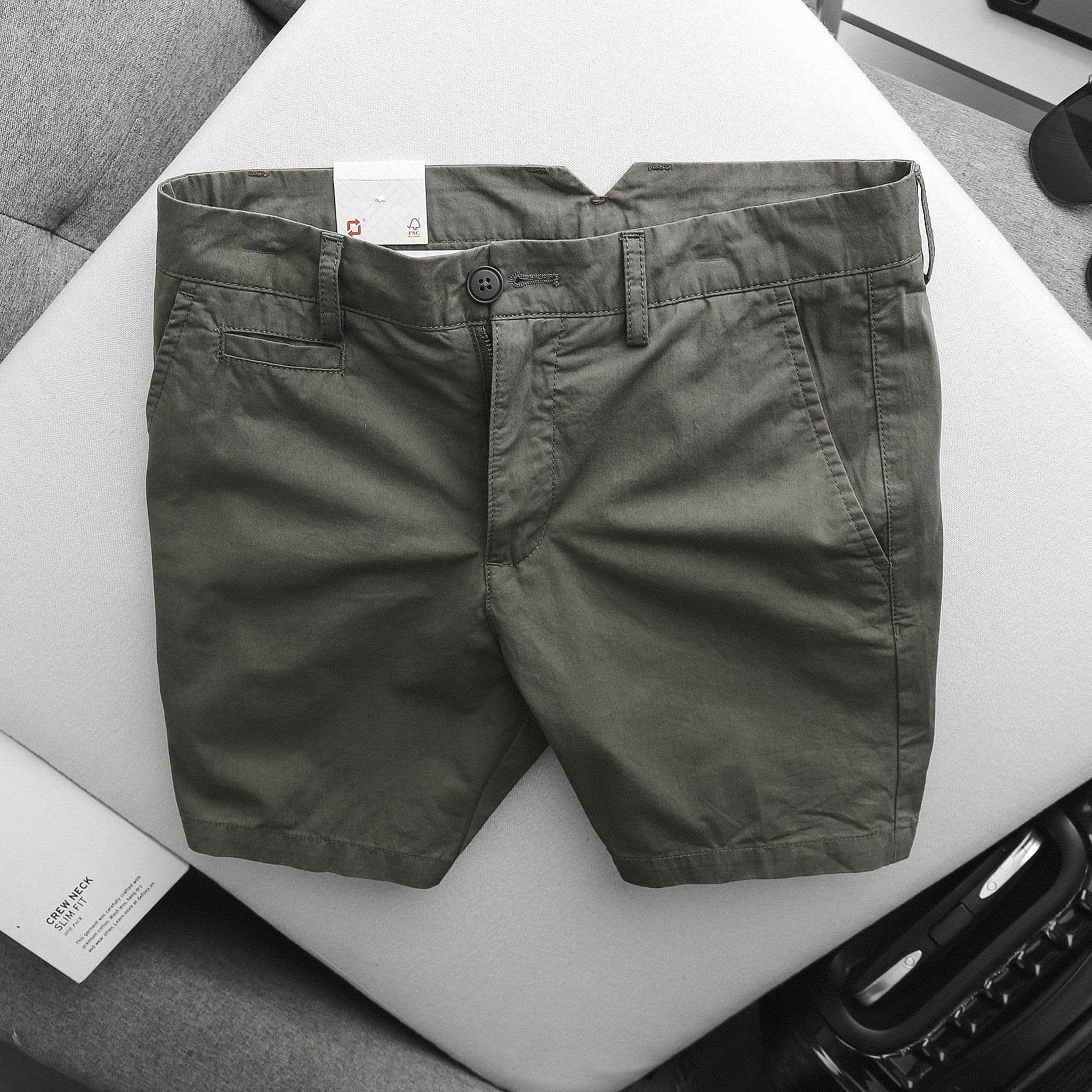 Quần Short Kaki Logo Numbi 4m