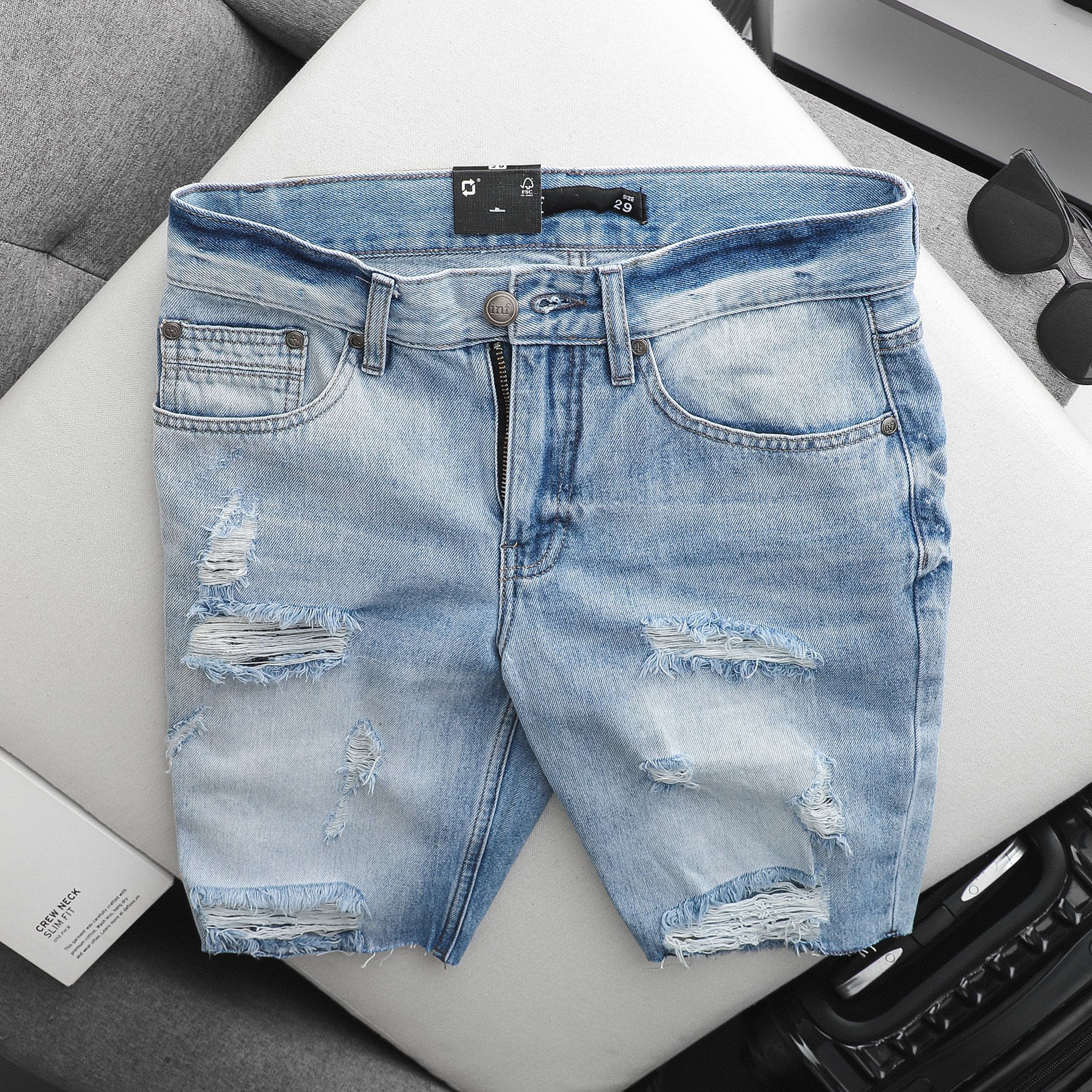 Short Inf Jean Washed Cuts 3M
