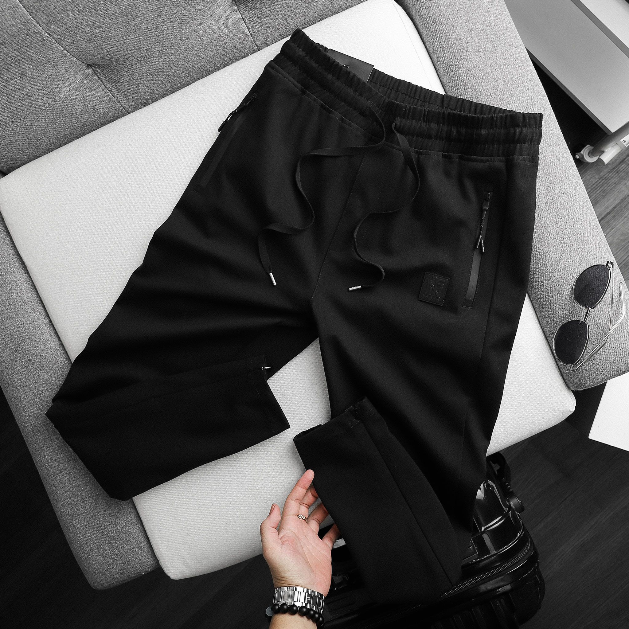 Jogger INF Zip Phối Logo