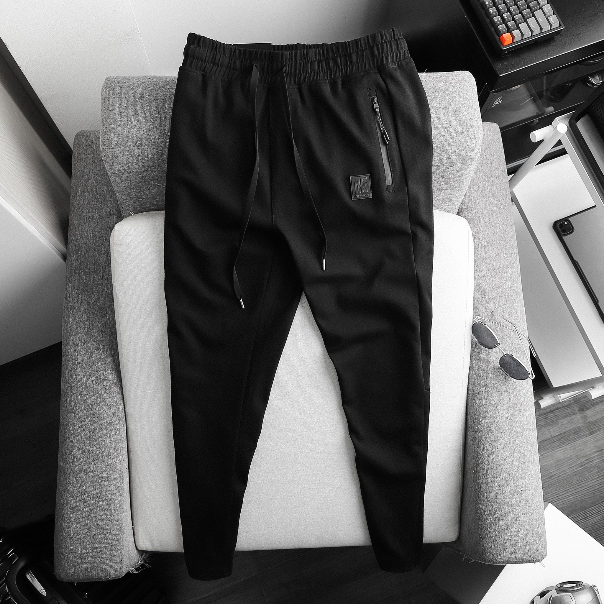 Jogger INF Zip Phối Logo