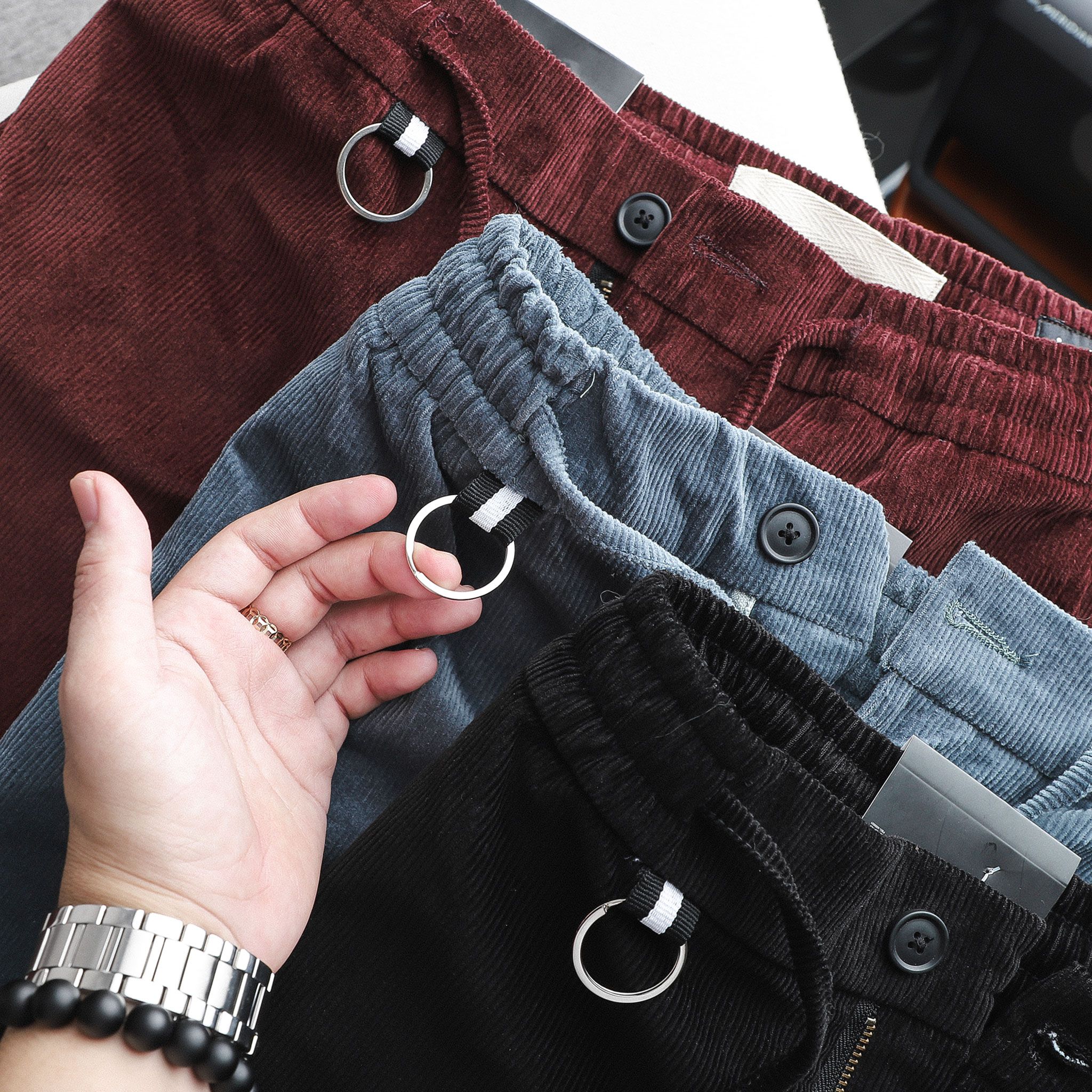 Short INF Velvet Mini BRG